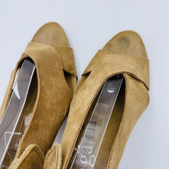 Pedro Garcia Maia Low Heel Suede Leather Heels 38 - Picture 4 of 7